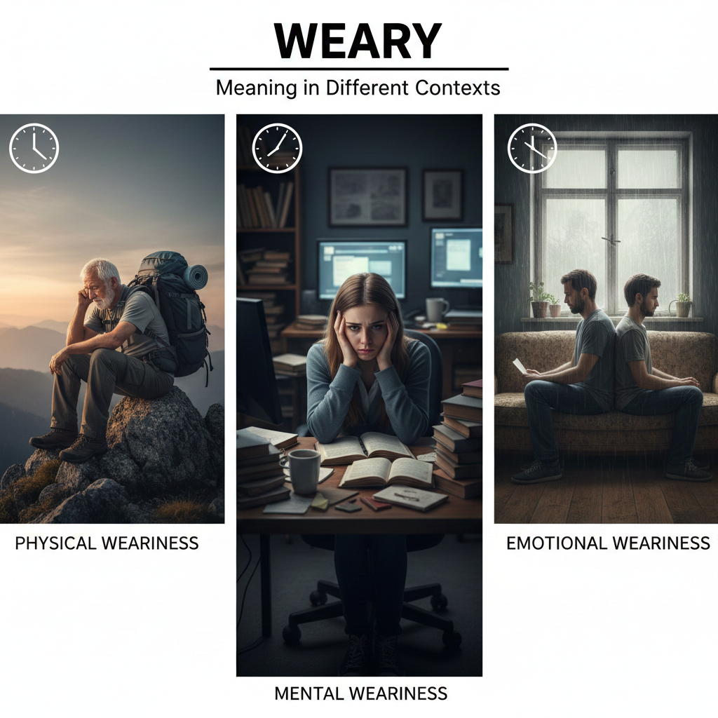 Weary Meaning
