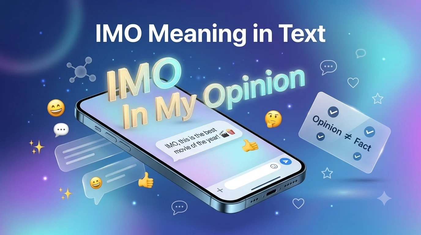 IMO Meaning