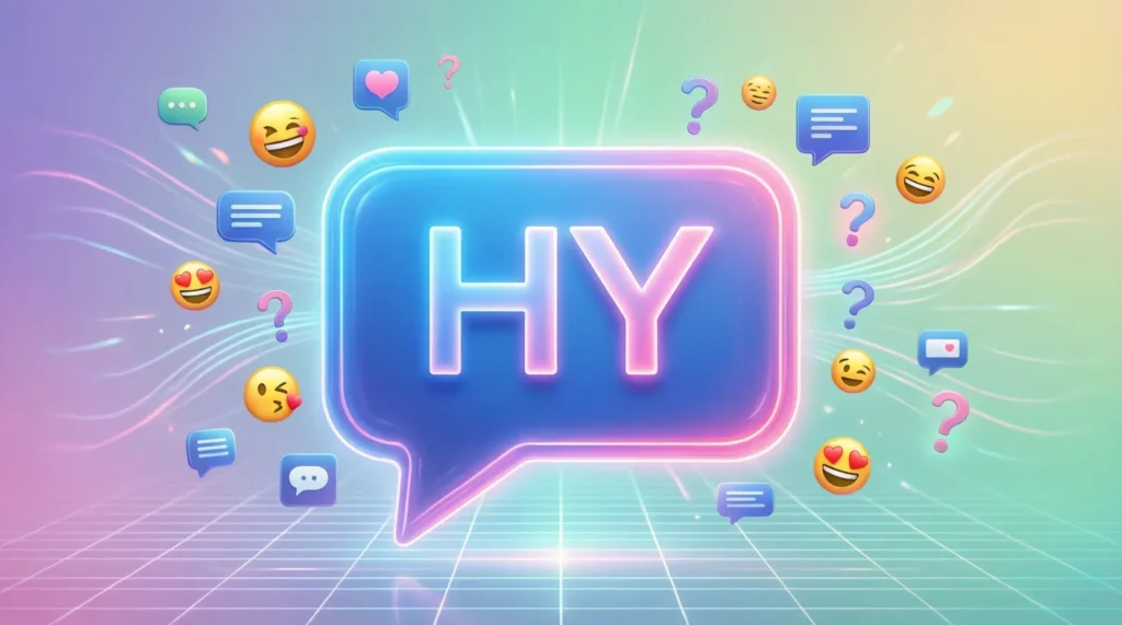 Examples of HY in Conversation
