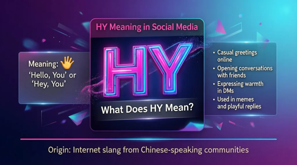Where Is HY Commonly Used