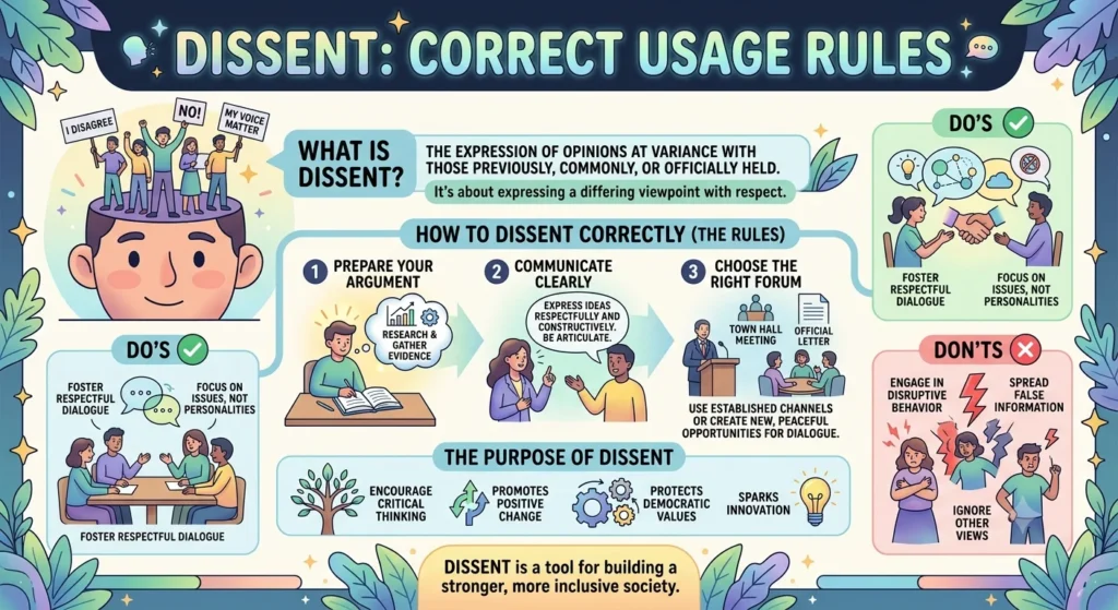 Dissent Meaning