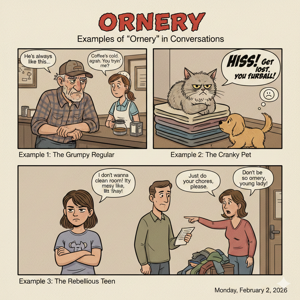 Ornery Meaning
