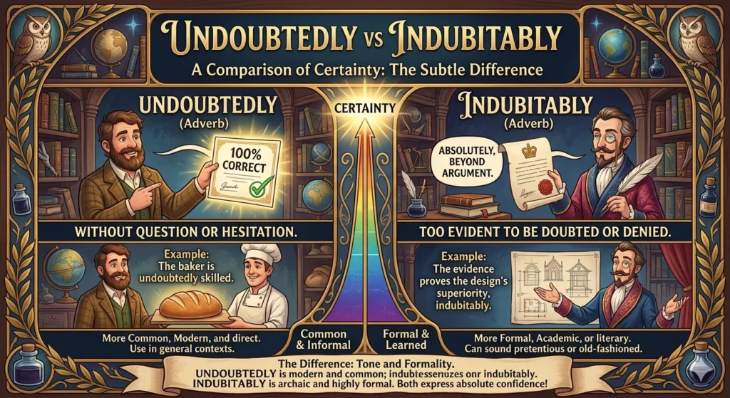 Indubitably Meaning