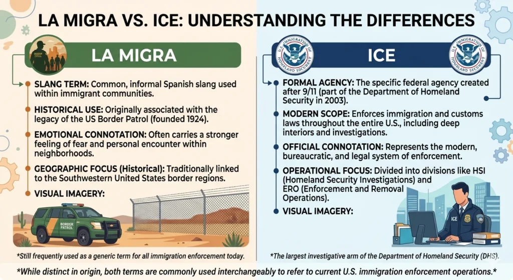 La Migra Meaning