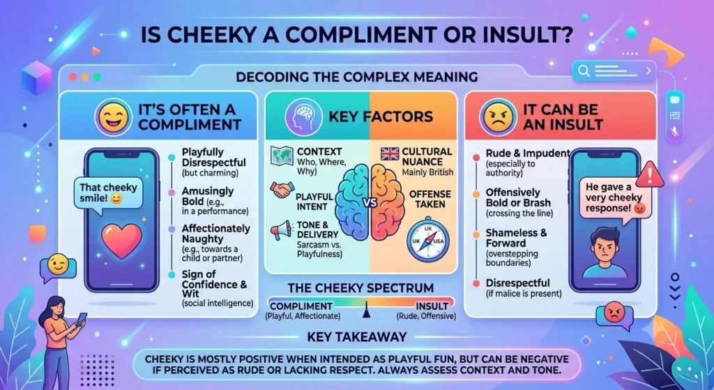 Cheeky Meaning