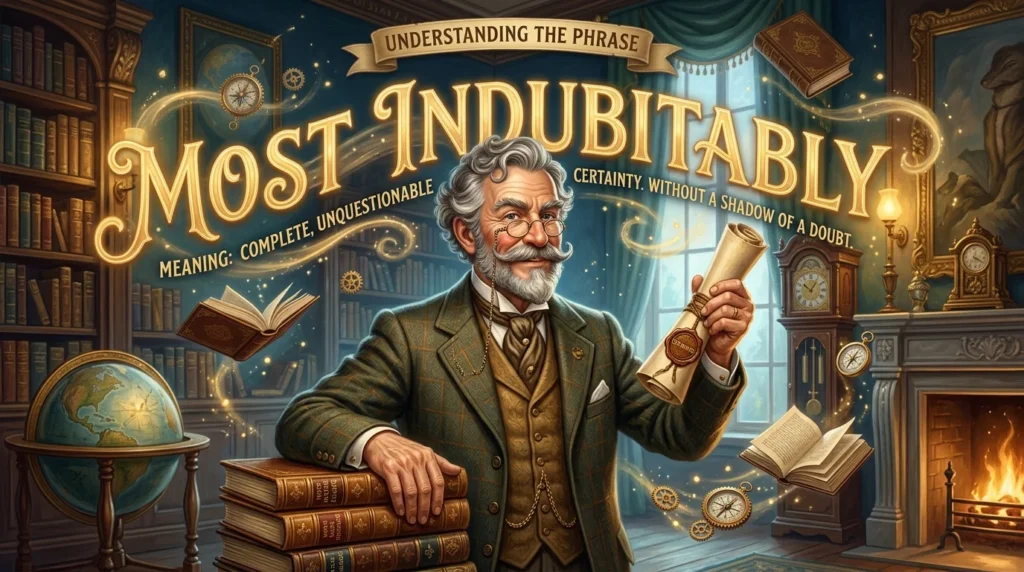 Indubitably Meaning