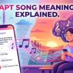 Apt Song Meaning