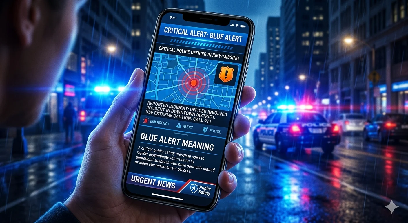 Blue Alert Meaning