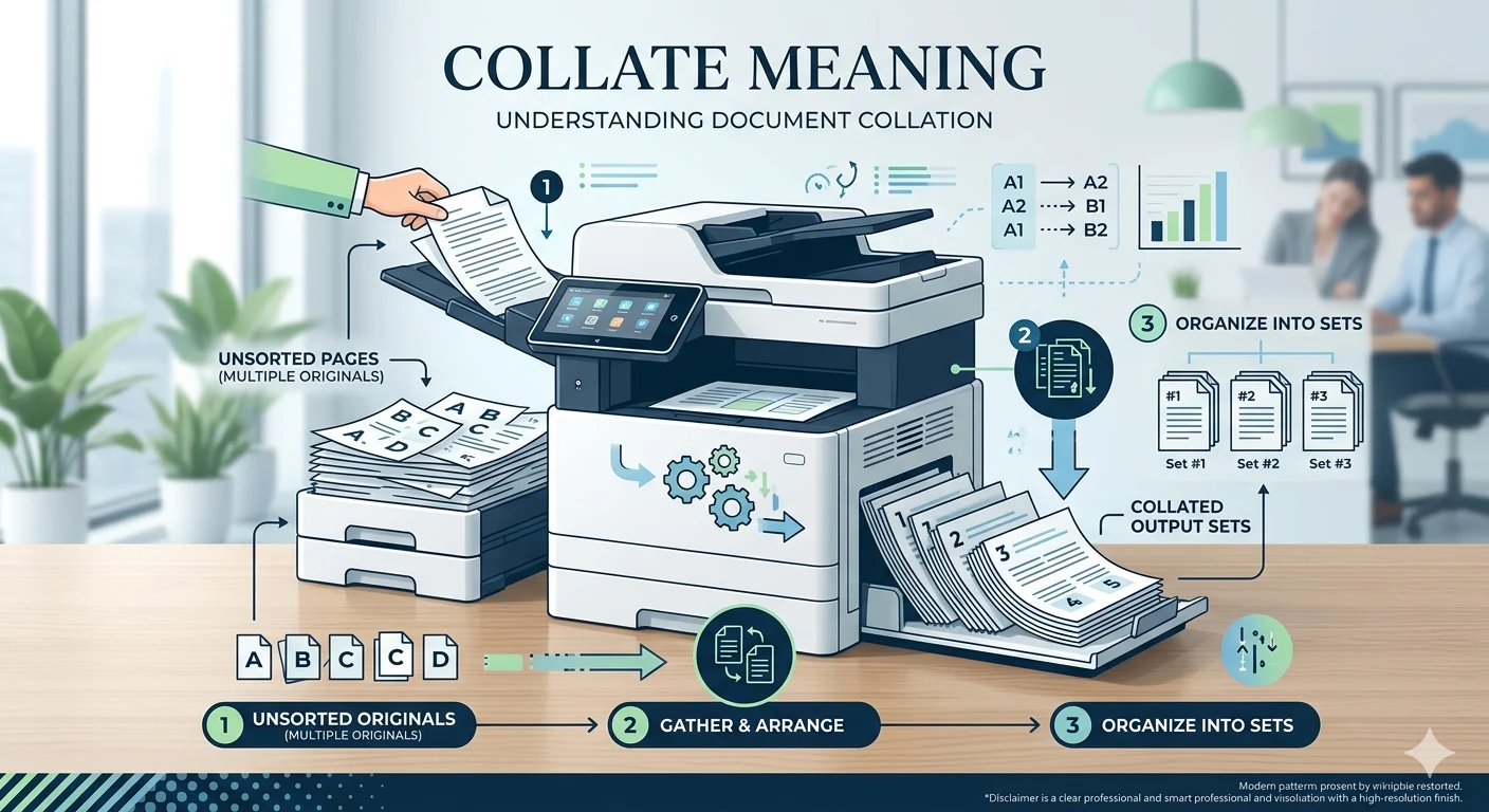Collate Meaning
