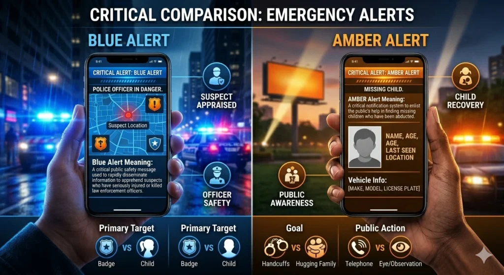 Blue Alert Meaning