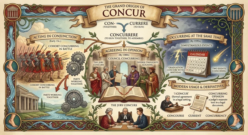 Concur Meaning