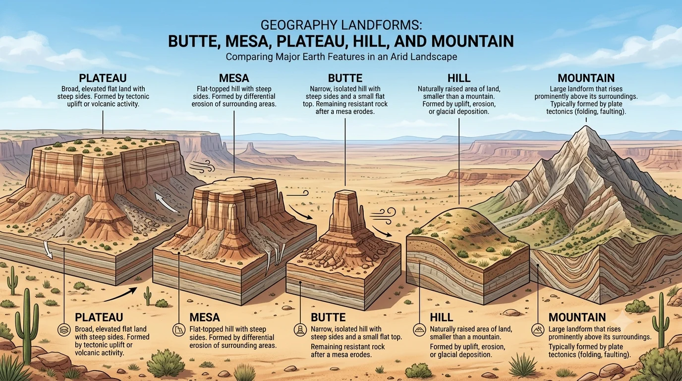 Butte Meaning