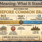 BCE Meaning