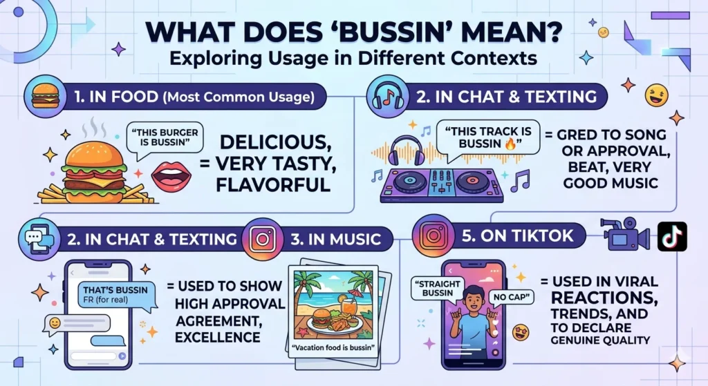Bussin Meaning